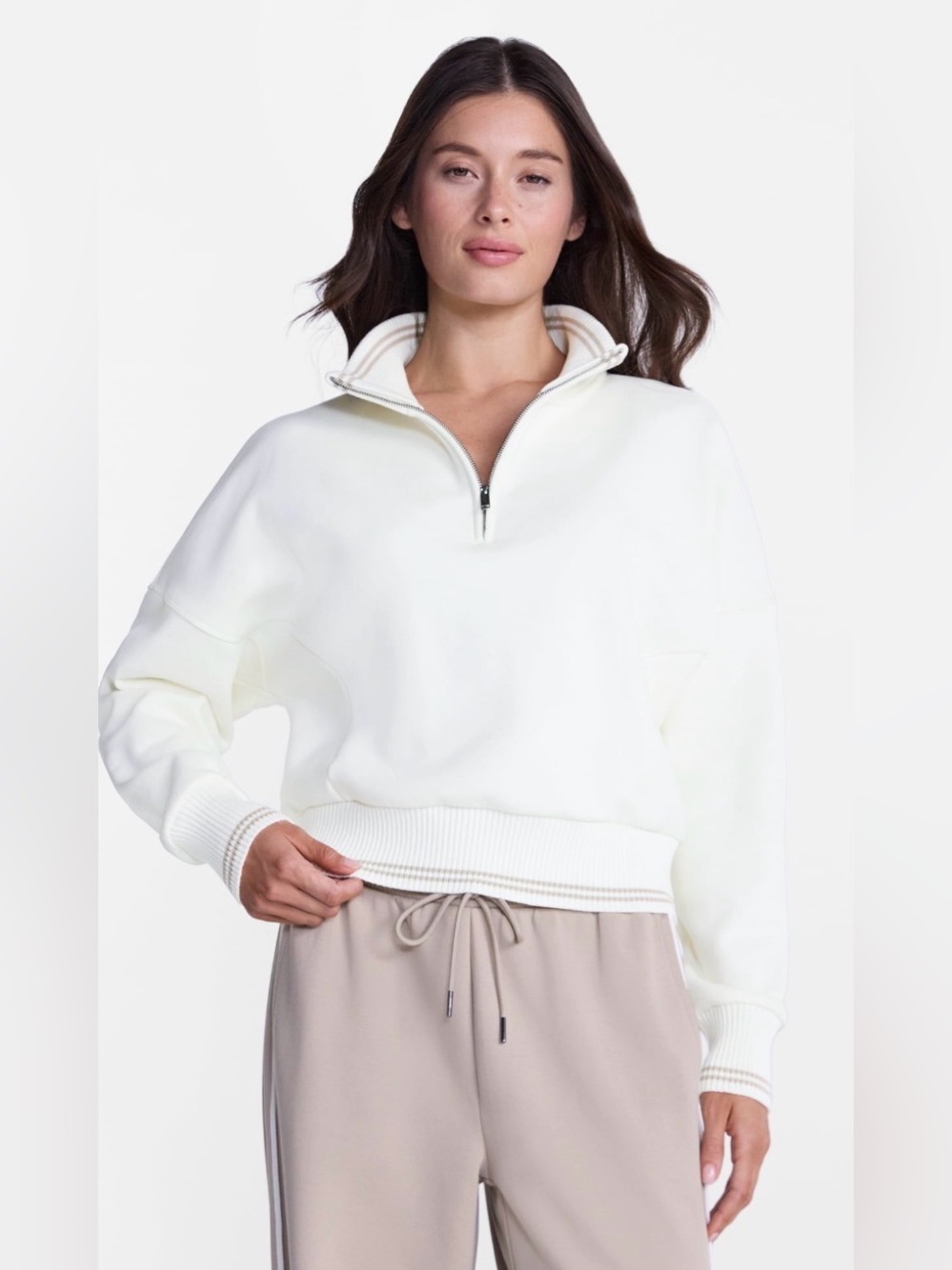 Avia Women's Quarter Zip Fleece Pullover